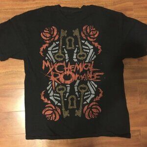 My Chemical Romance Graphic Band Tee Black Goth Emo Rock T-shirt